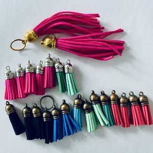 Colorful Tassels 23 pieces, DIY, NWT